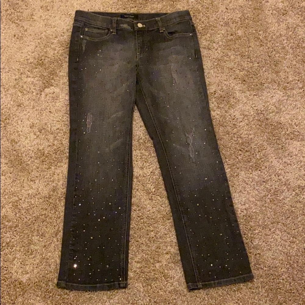 White House Black Market Black Jeans
